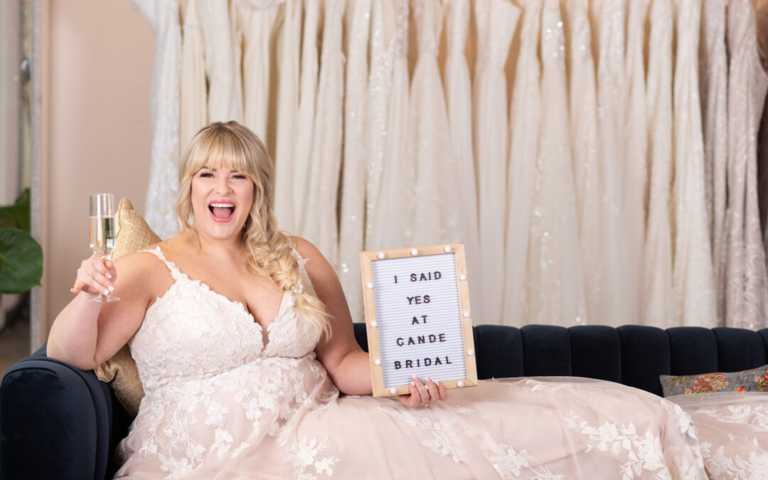 Bride who said Yes to the dress